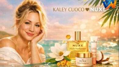 Kaley Cuoco Nuxe